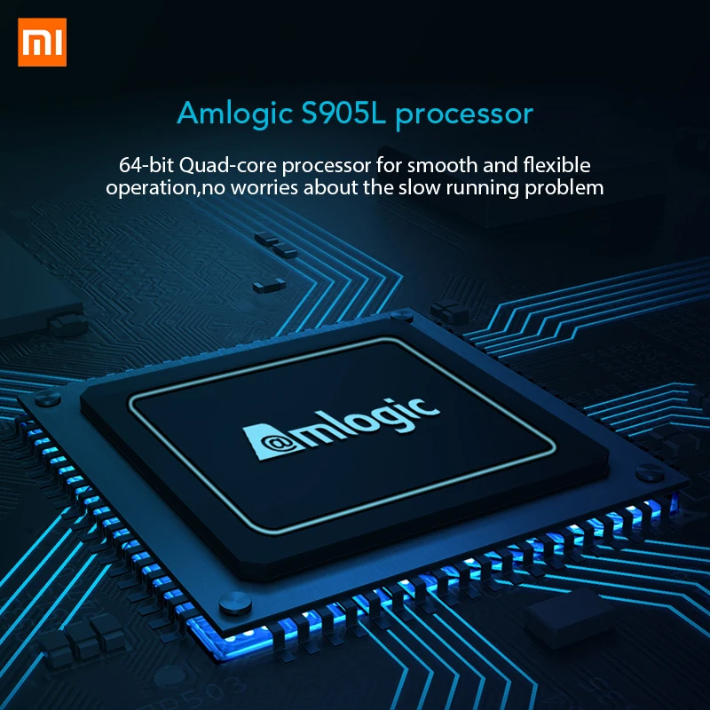 Китайская версия медиаплеер Xiaomi 4C Mi4C Box Amlogic S905L телеприставки 4 K HDR DTS HD Mibox Cortex A53