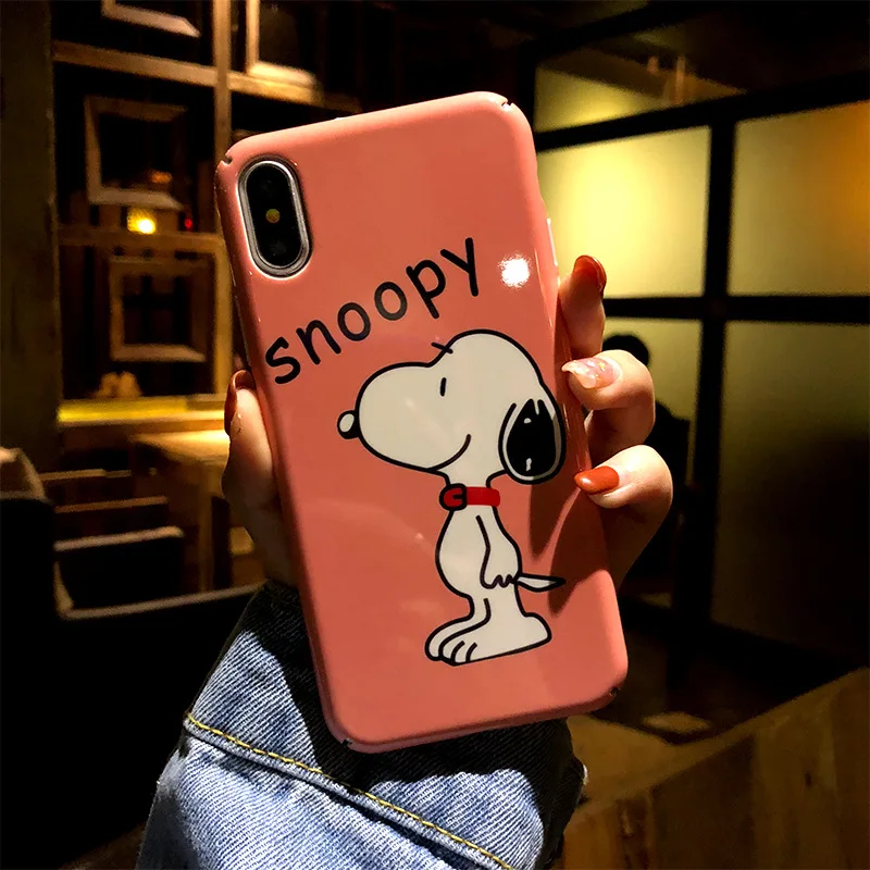 EXTREE Новый чехол для iPhone х Полный посылка мультфильм пара телефон Apple 7/8 плюс вода