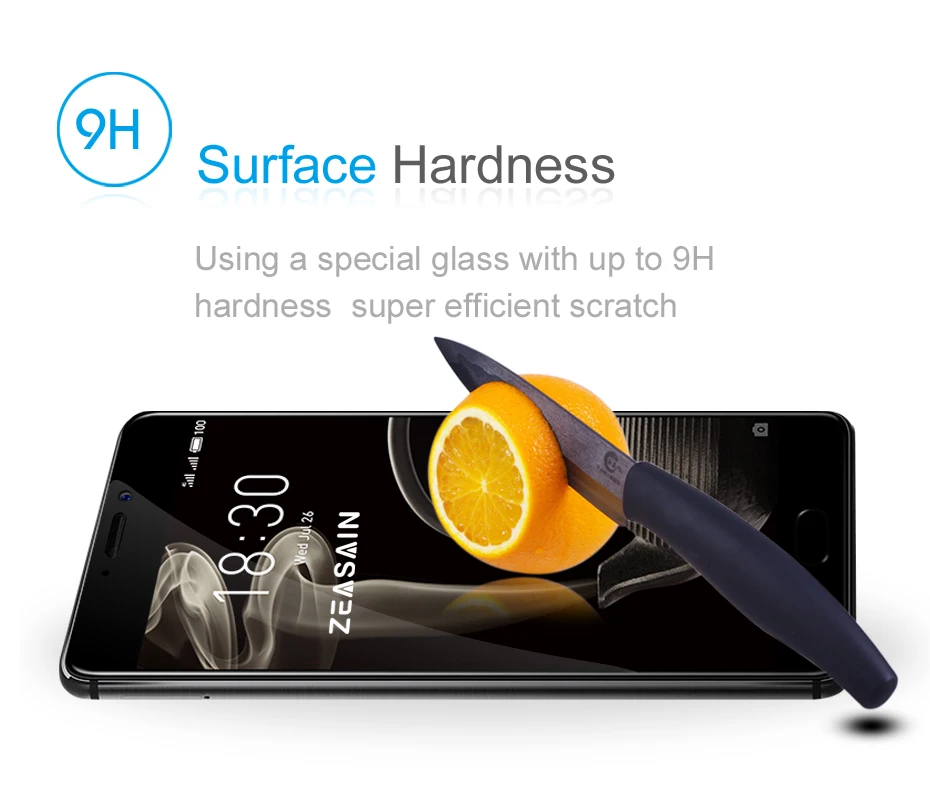 ZEASAIN полное покрытие закаленное стекло для Meizu Pro 7 Plus Pro7 Plus Pro 7 Plus защита экрана 2.5D 9H Защитная стеклянная пленка