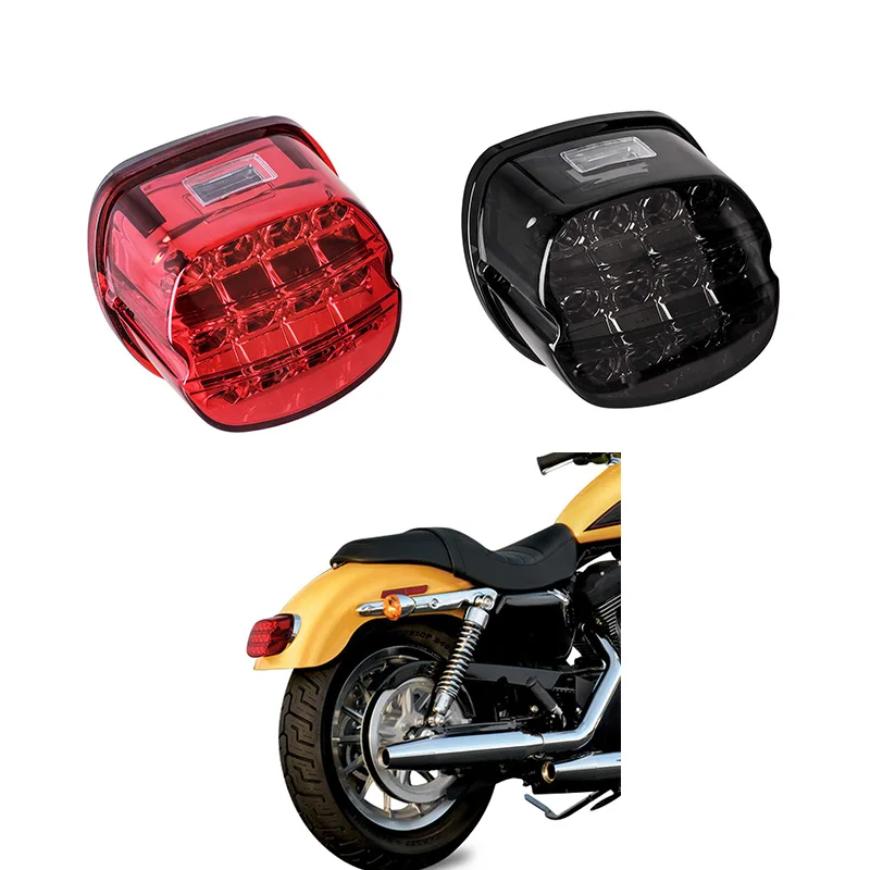 Светодиодный стоп сигнал для мотоцикла Dyna Fat Boy FLSTF ночной поезд FXSTB Softail Sportster Road King