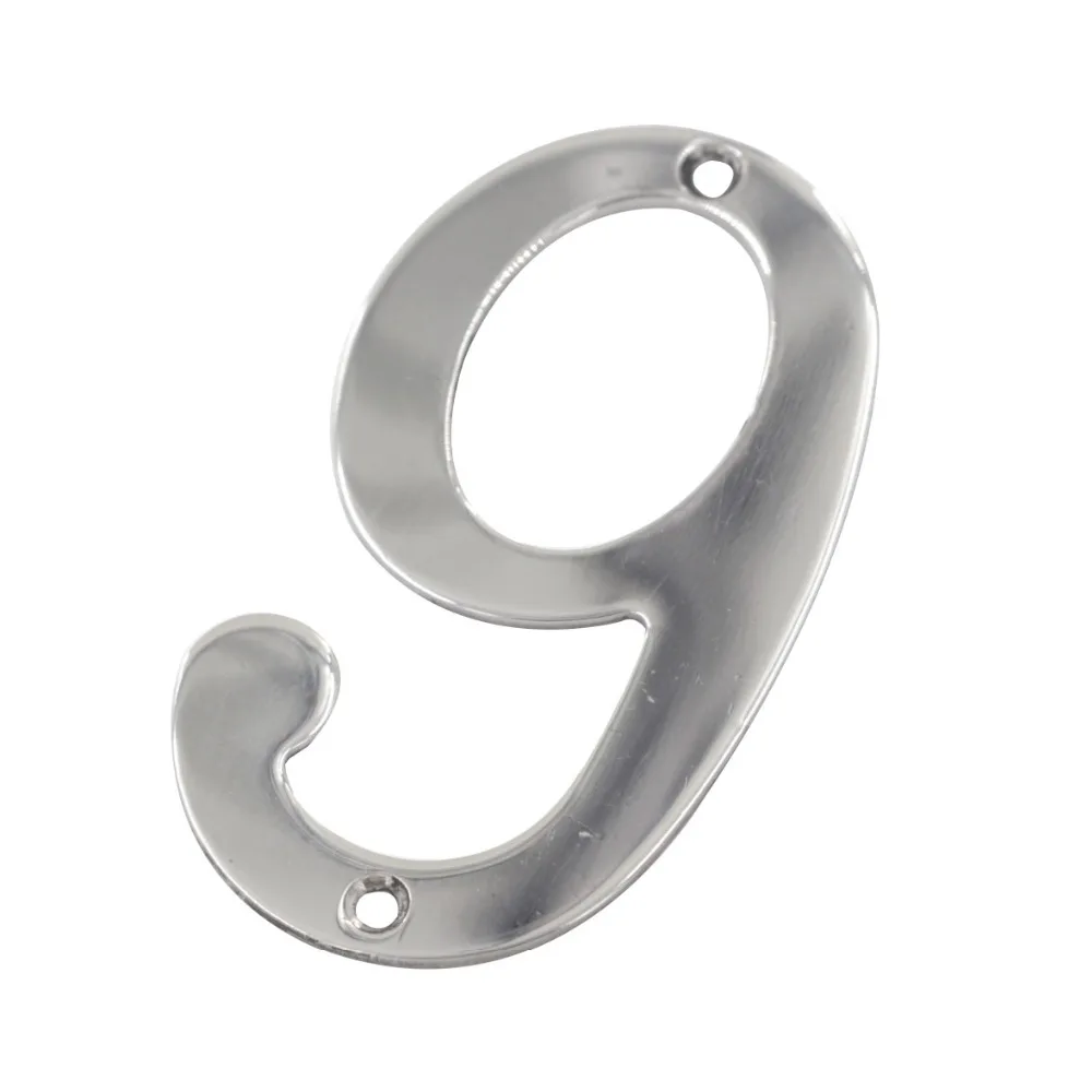 Цифровой номер дома 9 # двери из нержавеющей стали номера на ворота|gate number|house