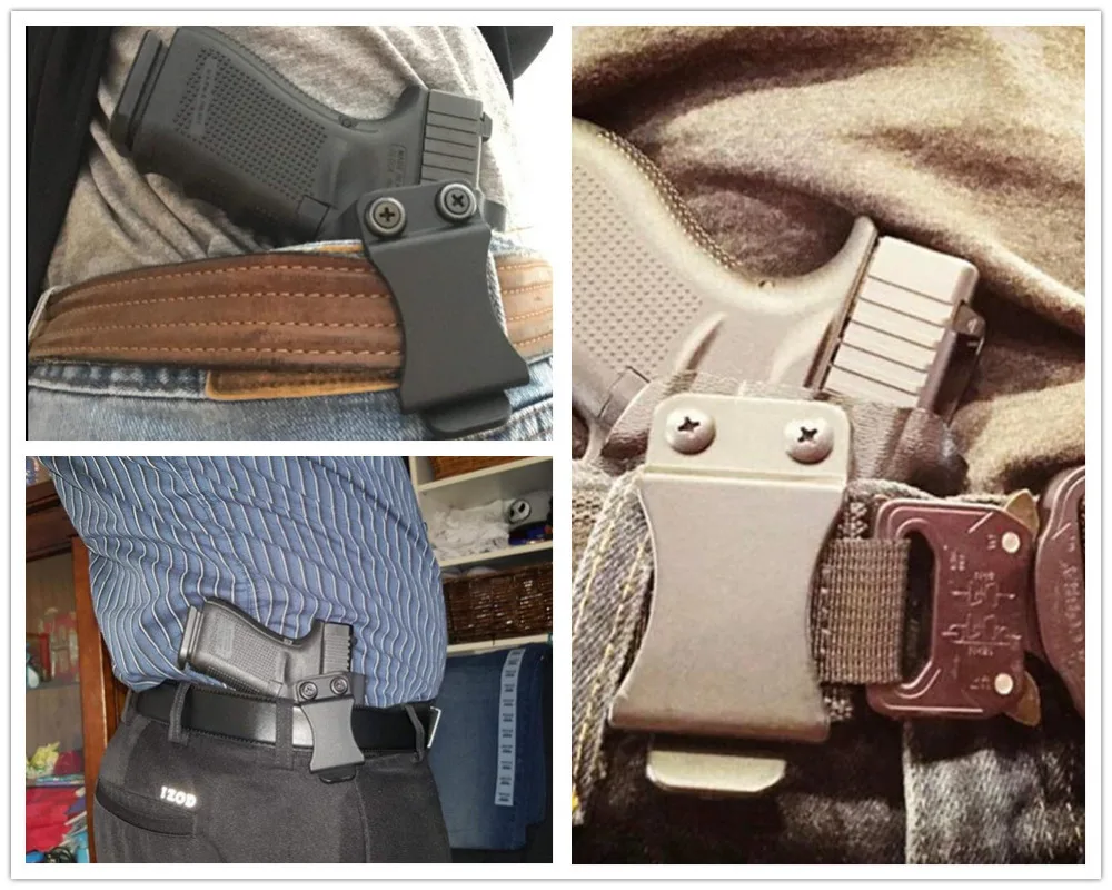 Внутренний пояс IWB Kydex кобура на заказ для Glock 43 Gen 1-5 скрытый чехол пистолетов kydex