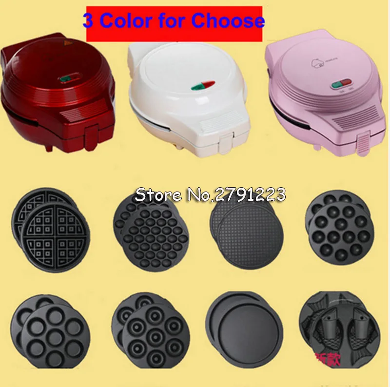 Бесплатная доставка электрическая вафельница портативная для яиц 220 В