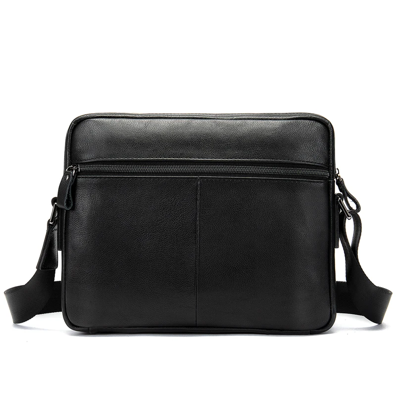 MVA черные мужские сумки на плечо из натуральной кожи повседневные для мужчин