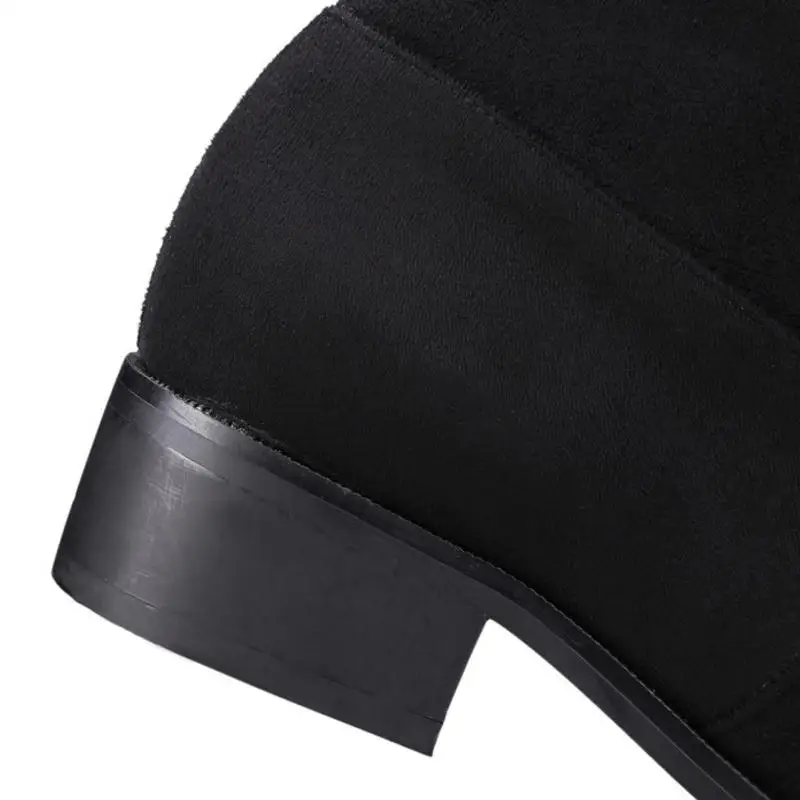 RIZABINA/брендовые сапоги до бедра новые модные Стрейчевые женские на шнуровке