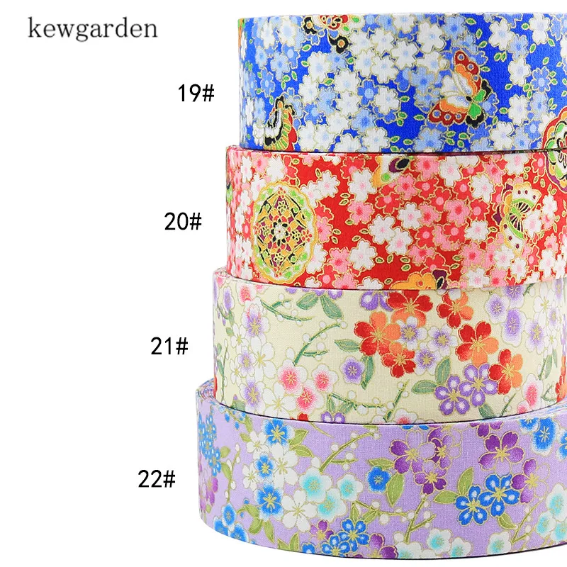 Kewgarden 2 &quot50 мм 1&quot 25 1 см цветочная ткань многослойные тканевые ленты вручную