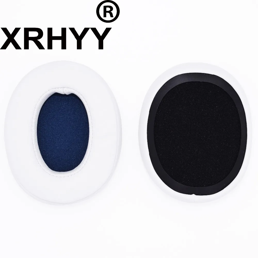 XRHYY белые сменные амбушюры, амбушюры, подушки из пеноматериала, кожаный чехол для Skullcandy Hesh3, Hesh 3, беспроводные наушники