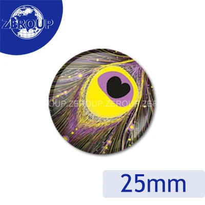 ZEROUP 20 шт./лот 12 мм 25 30 DIY круглые фотографии стекла кабошона ювелирные изделия для