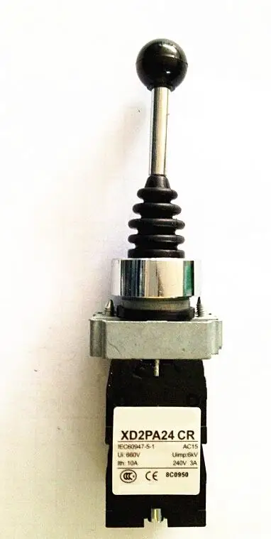 Джойстик XD2PA24CR для лодочного конвейера X24 22 мм 4 положения 4NO пружинный возврат