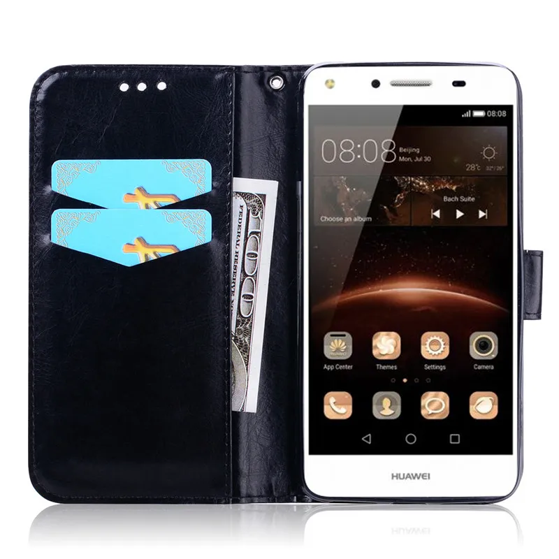 Huawei Honor 5A чехол LYO-L21 5,0 дюймов кожаный бумажник флип чехол для huawei Honor 5A huawei Y5 II Y5 2 CUN-U29 CUN-L21 чехол