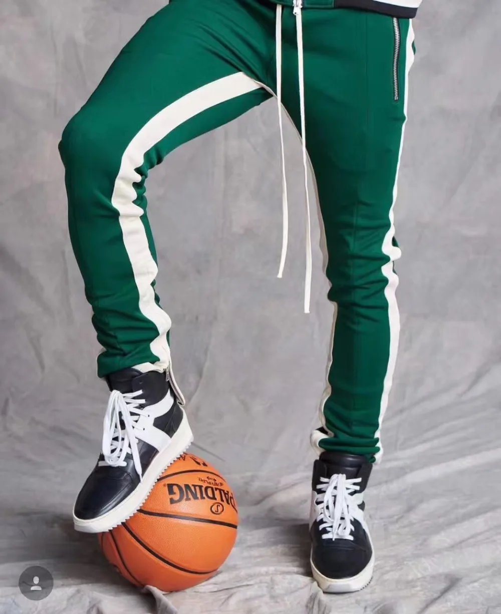 2018SS страх Божий пот Штаны Для женщин мужчин 1:1 высокое качество Drawstring спортивный