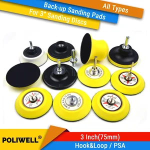 11. 21. 5 дюймов все типы резервные шлифовальные колодки для абразивного шлифование наждачной бумагой диски для деревообработки небольшой площади полировки