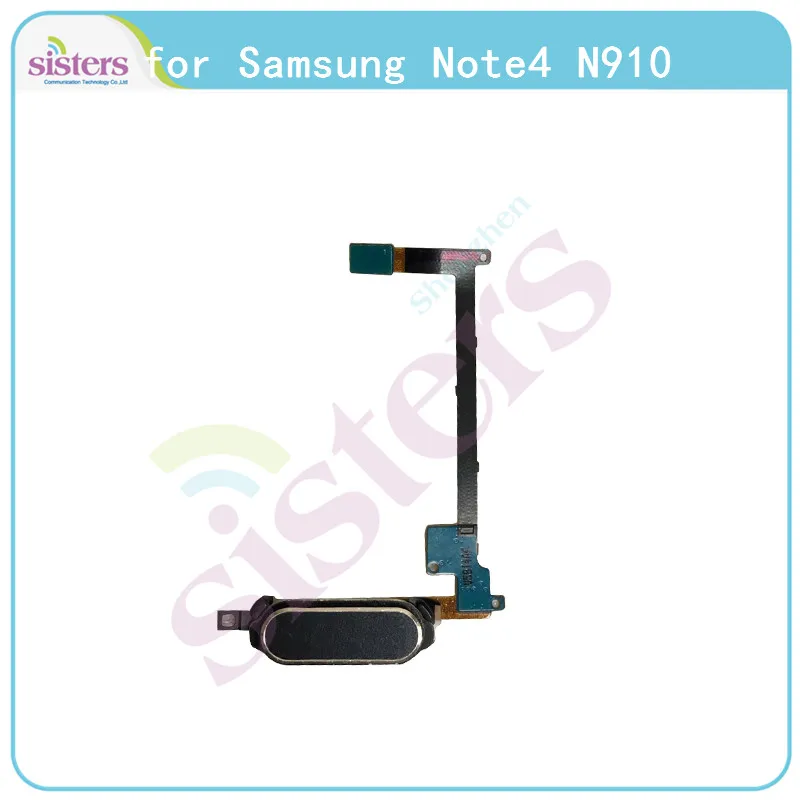 Шлейф отпечатков пальцев для samsung Galaxy Note 4 N910 кнопка домой шлейф для samsung N910 N910C N910A сенсорный сенсор
