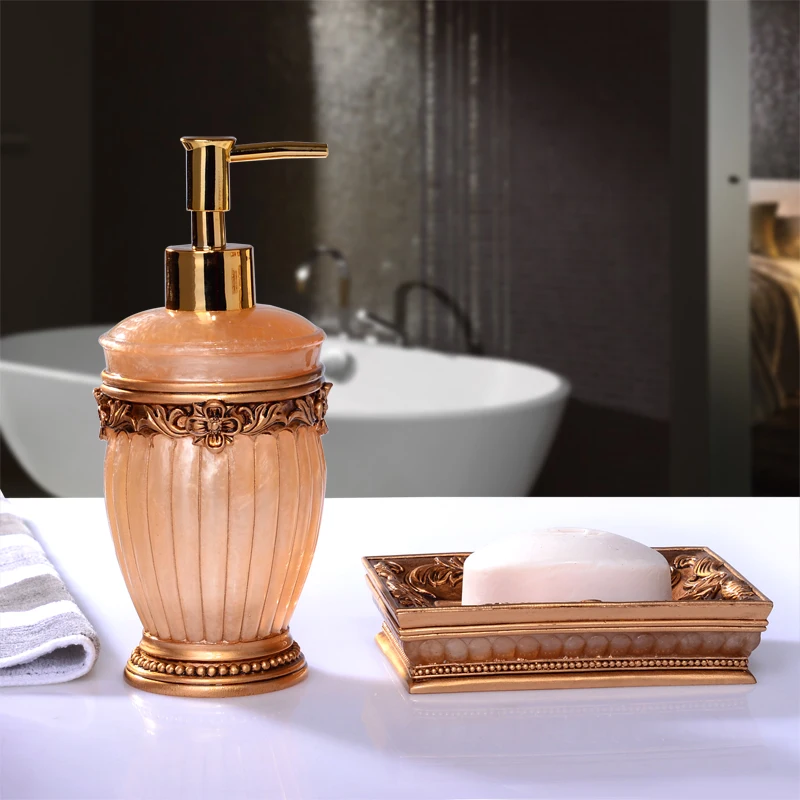 NEWYEARNEW Европейская смола бутылки с эмульсией ванная комната набор латексная