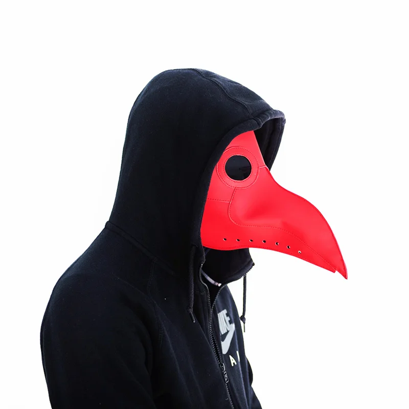 Маска Чумного Dr. Beak маска для косплея с длинным носом белая черная красная