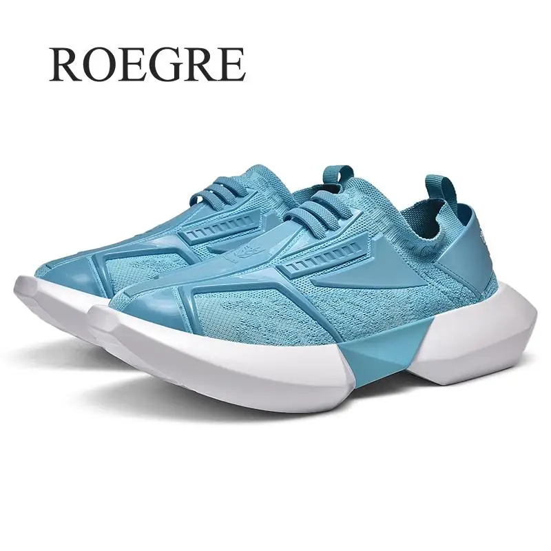 2019 New Fashion Men's Shoes High Quality Men Casual Platform Chunky Sneakers Male Adult Plus Size 39-45 | Обувь