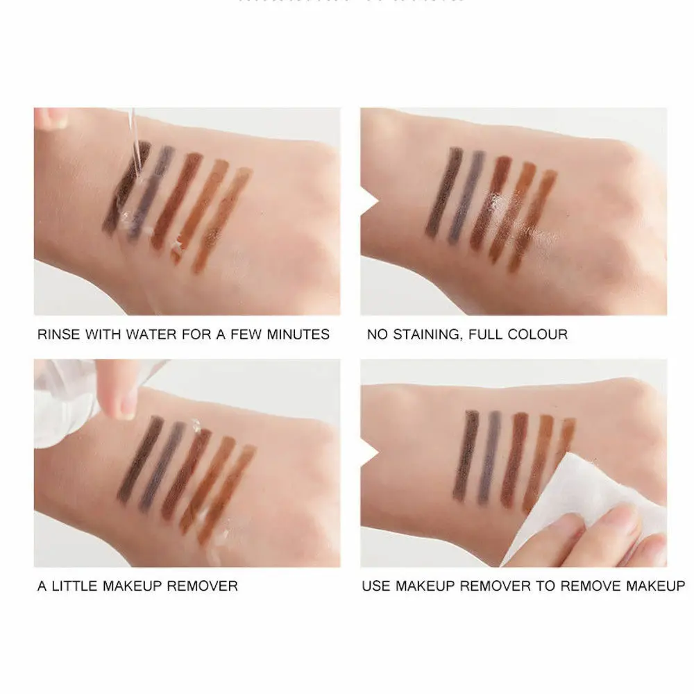 

Eyebrow Pencil Brush Makeup Fine Eyebrow Pomade Gel Enhancer Waterproof Make Up Cosmetic Natural Eyebrow Gel Pomade With Brush