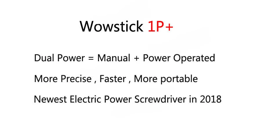 XIAOMI Wowstick 1P+ 19 в 1 Электрический шуруповерт Беспроводная шуруповерт