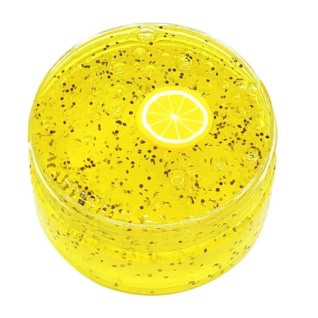 TELOTUNY Slime глина цвета фрукты Squishies грязь слизи Шпатлёвки ароматизированный стресс глины осадка игрушки детские развивающие игрушки Горячее предложение J24