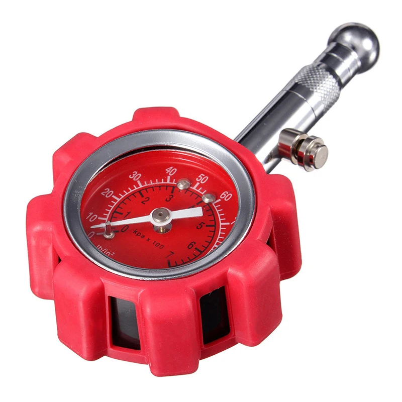 Ручной измеритель давления воздуха в шинах 0 100 PSI для