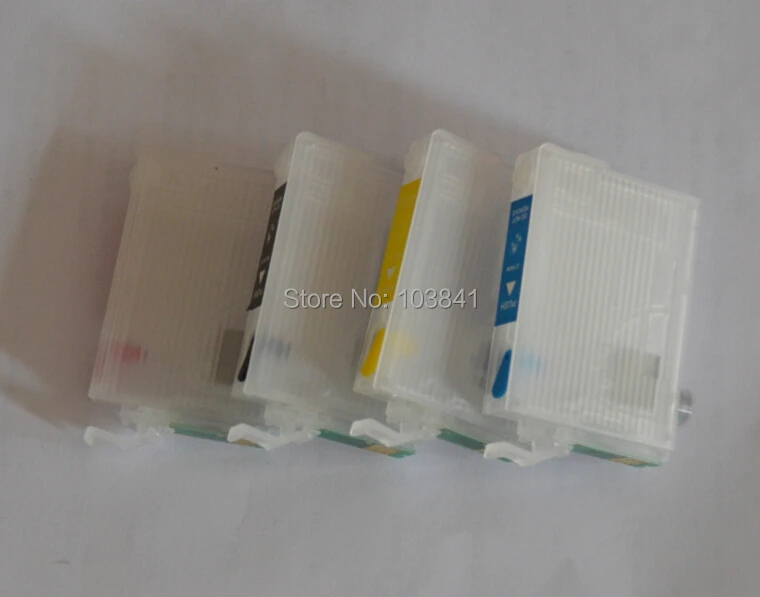 Многоразовые чернильные картриджи 127 T1271 T1272 T1273 T1274 для Epson Workforce 630 635 840 545 645 845