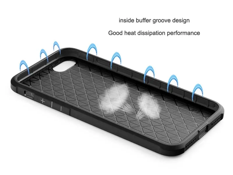 Uftemr полный защитный чехол для телефона для iPhone 6, 6s, 7, 8 Plus, 3D Мягкий силиконовый чехол с драконом для iPhone 7, чехол 5, 5S, SE, 6s