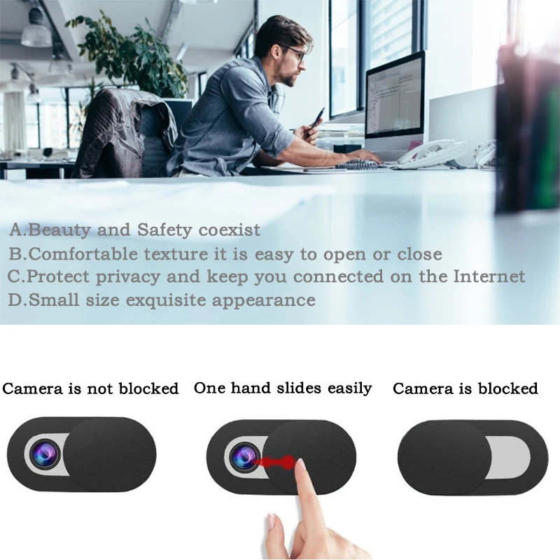 Orsda сеть может покрыть ноутбук камера cam затвор покрытие для сети мобильный телефон компьютер затвор магнит раздвижной пластиковый чехол