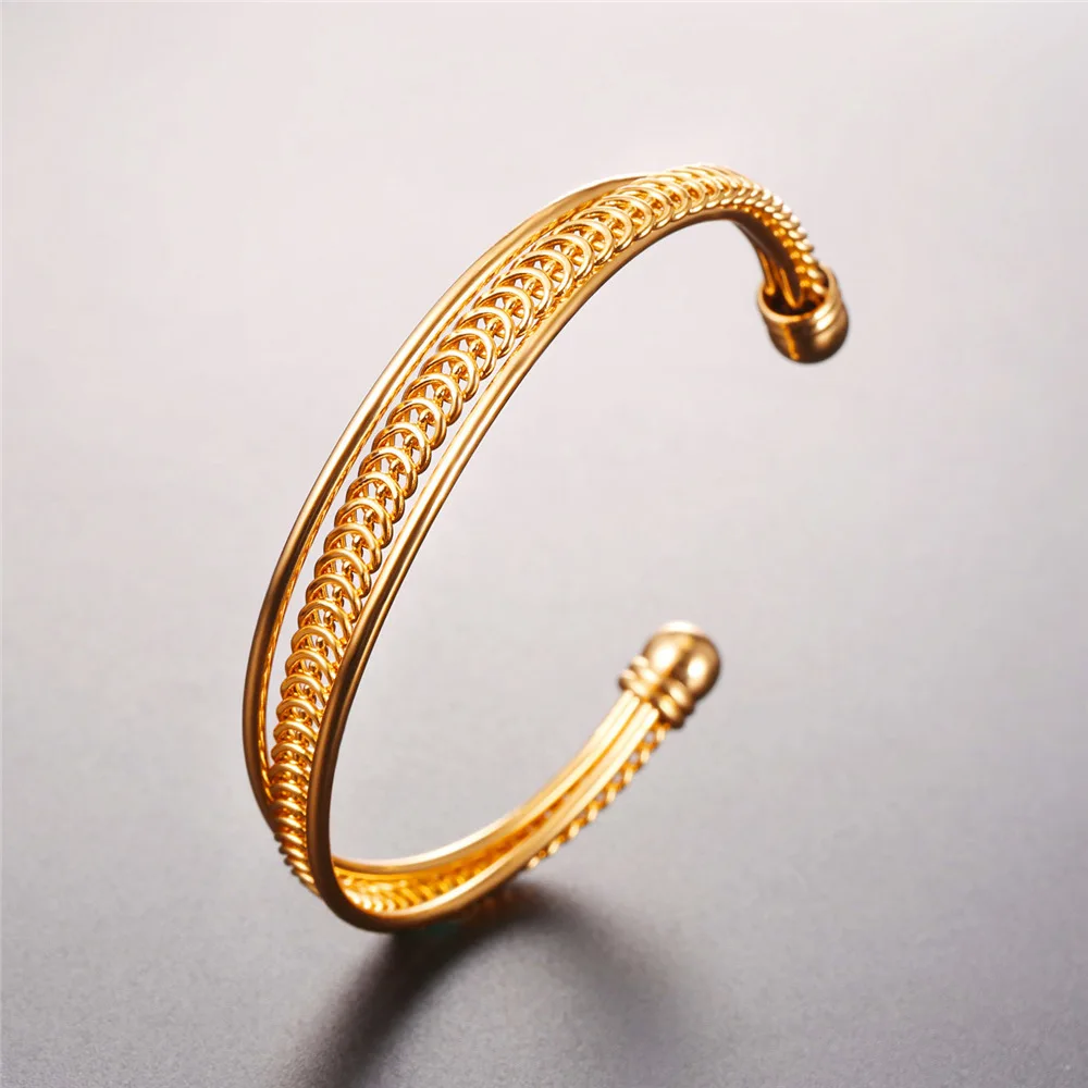 Женский Браслет манжета золотого цвета браслет для невесты ювелирные изделия