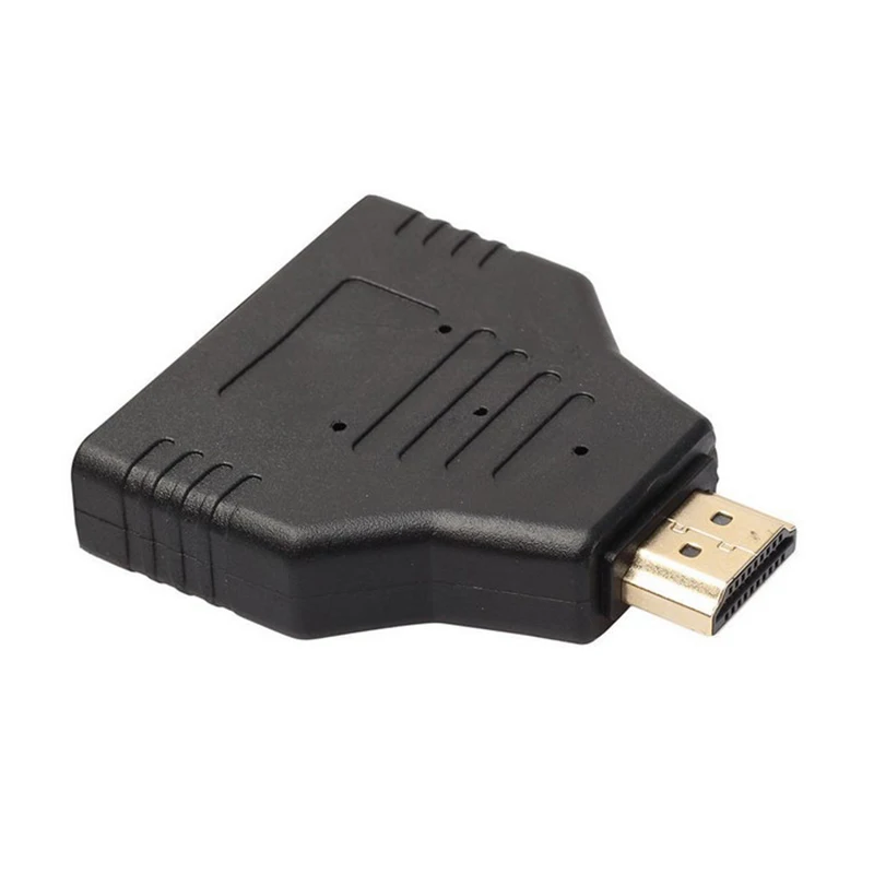 1080 P 1 в 2 Переходник HDMI разветвитель штекер Женский Onversion головной адаптер Мужской
