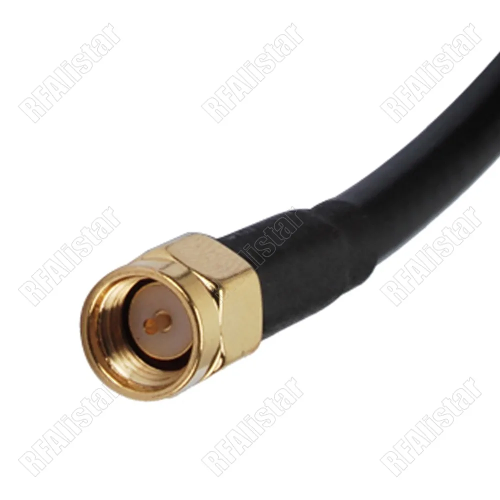 SMA штекер прямой RF разъем KSR195 удлинитель антенный кабель для WiFi беспроводной 30