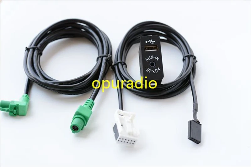 Абсолютно Новый Opuradio GPS навигационный кабель USB AUX в штепсельной вилке адаптер
