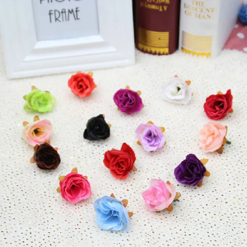 Имитирующие маленькие декоративные цветы с розами собственное производство