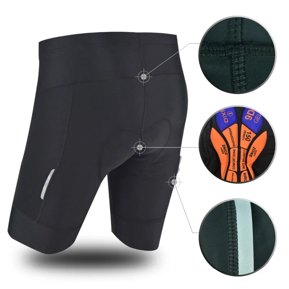 BXIO Pro Team велосипедные шорты 9D мягкие дышащие быстросохнущие сетчатые MTB для