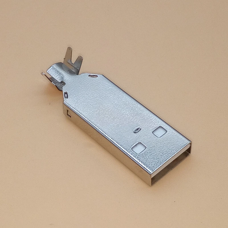 10 шт. USB мужчина три типа Разъем 36,5 мм для PC DIY