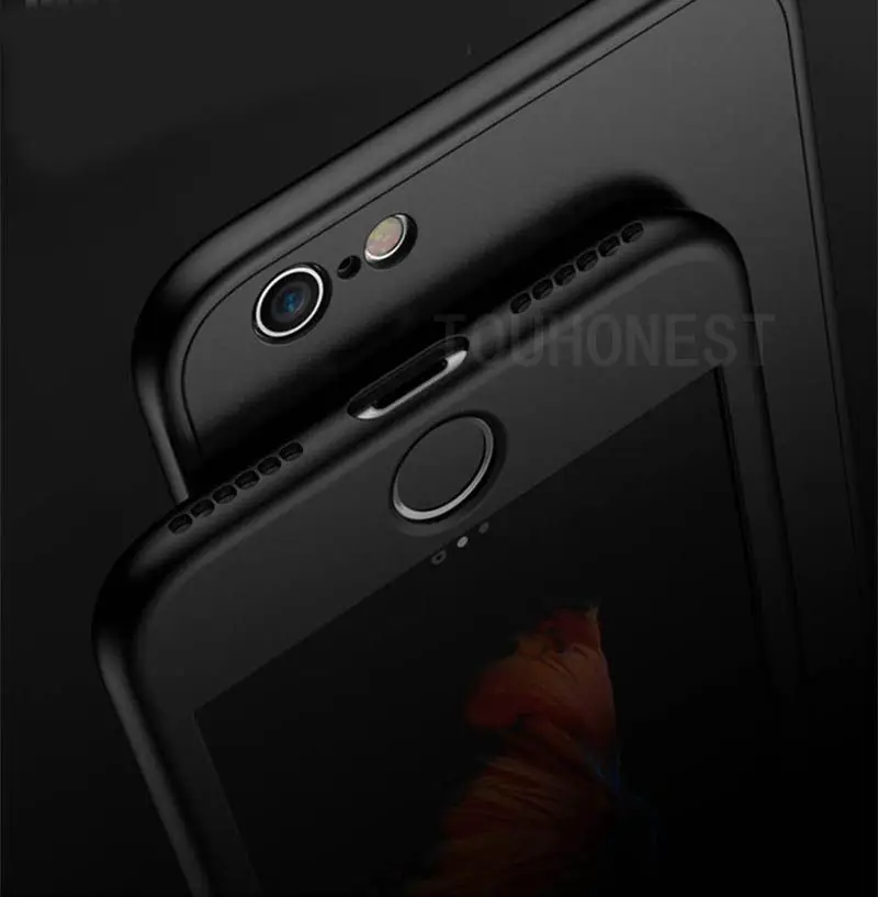 Резиновый силиконовый мягкий чехол для телефона для iPhone XS Max XR 6 6S 7 plus чехол s 360 Полный Чехол для iPhone 5 S 5 SE 8 plus чехол