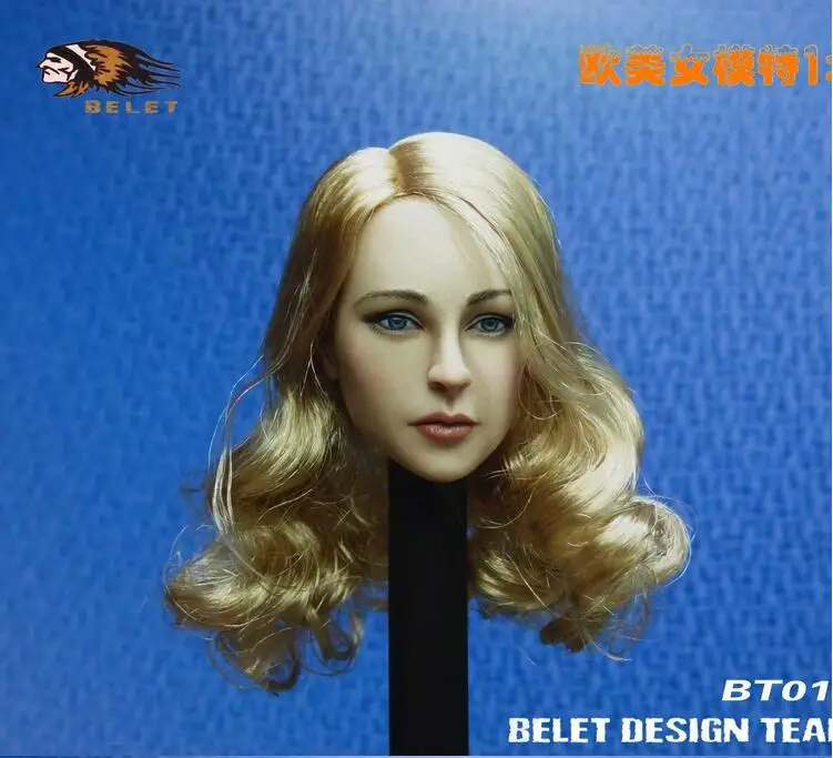 Популярные Фигурки игрушек BELET BT017 1/6 Euramerican женские модели headplay на заказ | Игрушки