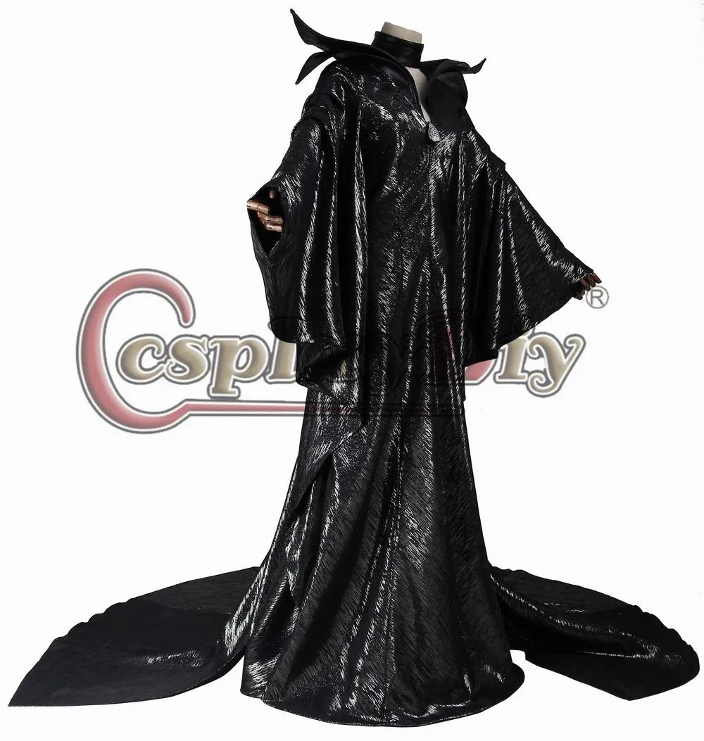 Косплей diy Maleficent платье вдохновлен на фильм «Малефисента» для взрослых женщин Хэллоуин Карнавал косплей костюм на заказ D0331
