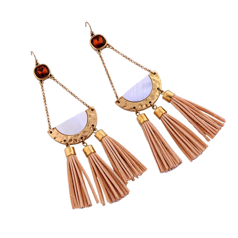 ENZE Бесплатная доставка модные женские новые ювелирные изделия длинная секция