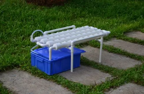 110V/220V Hydroponic Grow Kit 36 Sites 4 Pipes 1 Layer Garden Plant Vegetable Tool Deep Well Pump Garden System