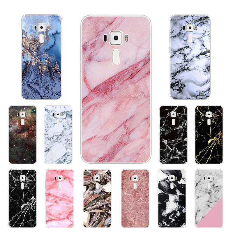 Soft TPU Phone Case for Asus Zenfone 3 ZE552KL Transparent Silicon Gel Painted Shell Slim Back Cover |