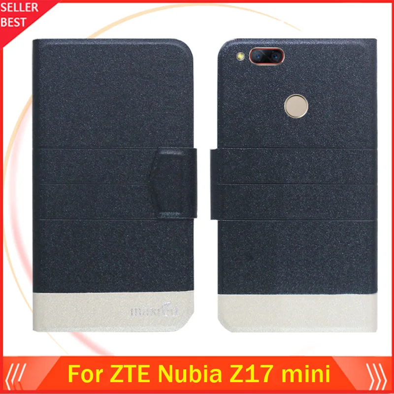 5 видов цветов супер! Чехол для телефона ZTE Nubia Z17 mini кожаный чехол Модный Роскошный