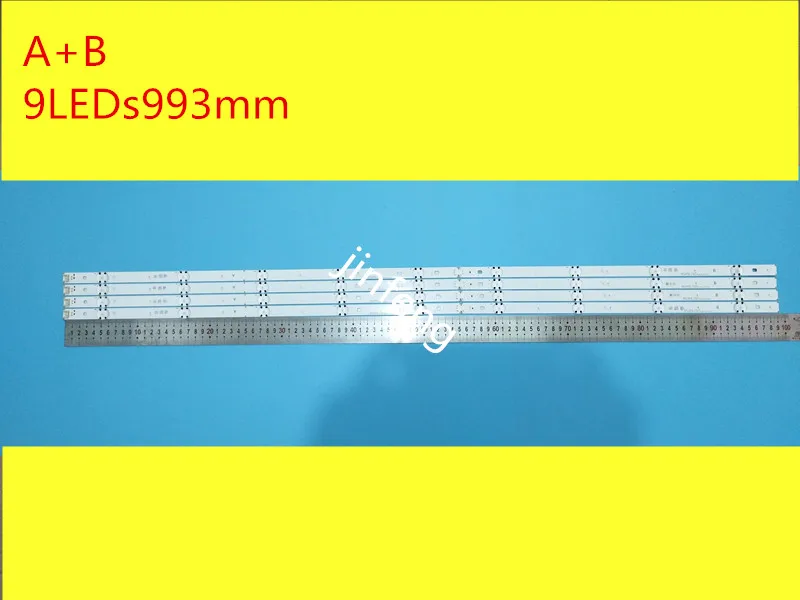 (Новый комплект) 8 шт. (4*4 * B) светодиодный подсветка полосы для LG ТВ 49UF6407