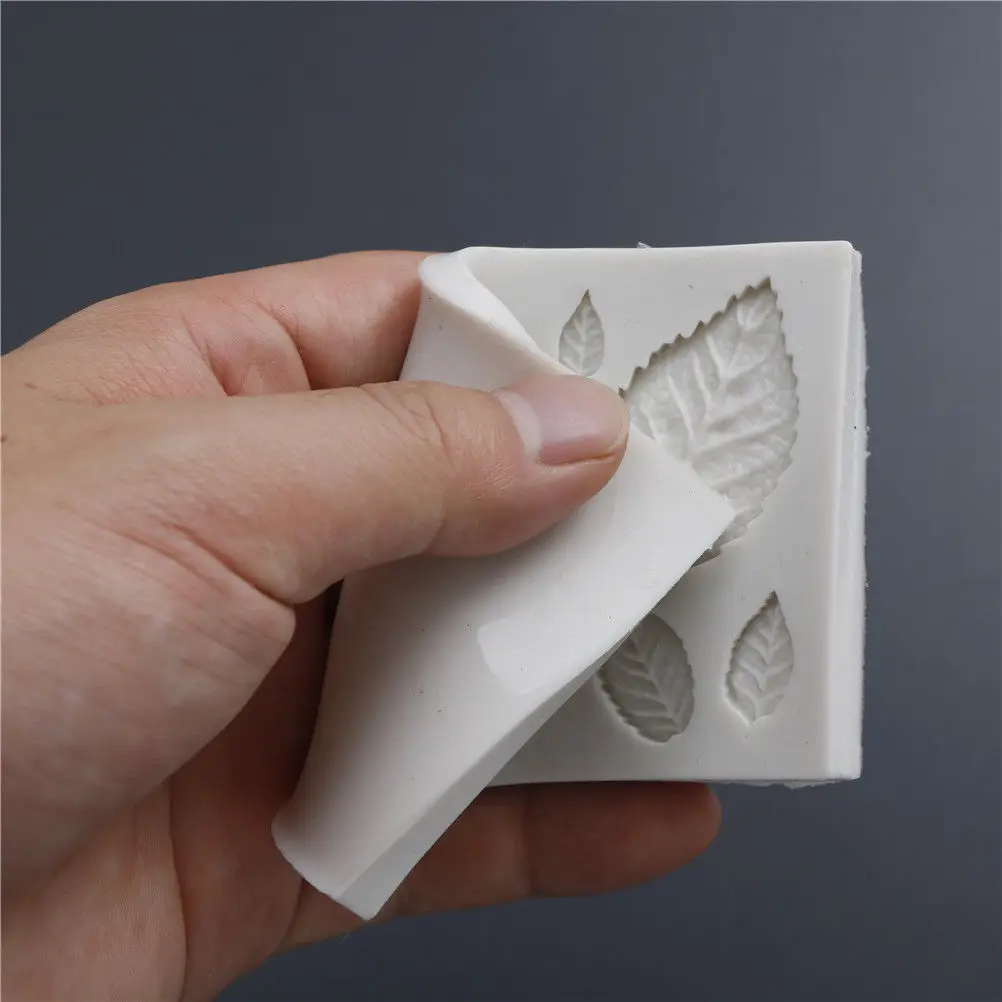 1 шт. силиконовая форма в виде листьев | Дом и сад