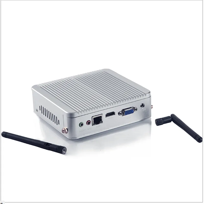 Мини ПК компьютер офисный Celeron J1900 четырехъядерный настольный 1 HDMI Windows 7/8/10/Linux и т.