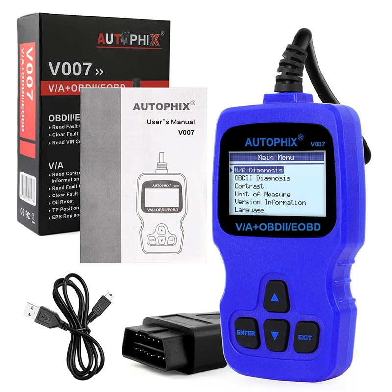 Автомобильный сканер Autophix V007 OBD2 автомобильный диагностический инструмент для Golf