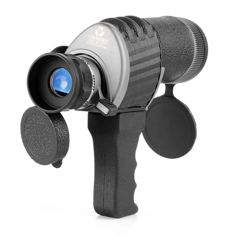 Водонепроницаемый монокулярный телескоп 10X50 со съемной ручкой идеально подходит