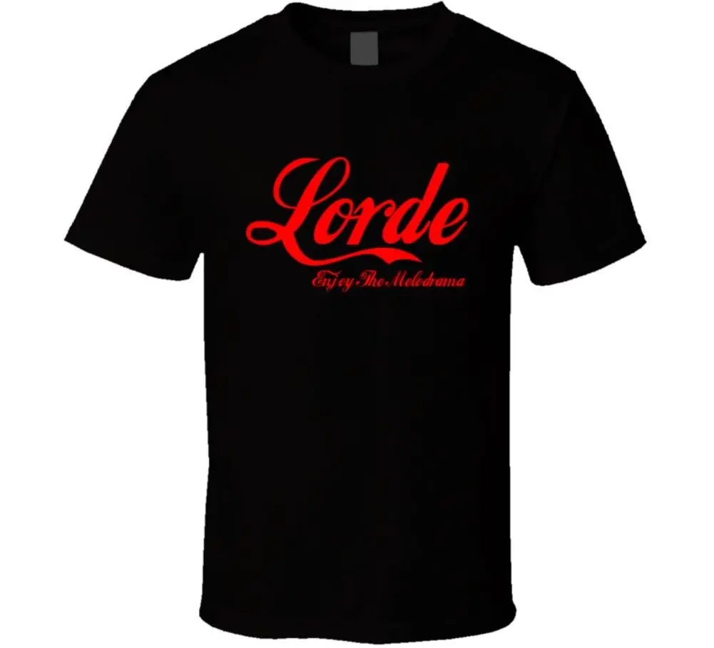 Lorde наслаждаться мелодрама футболка|Мужские футболки| |