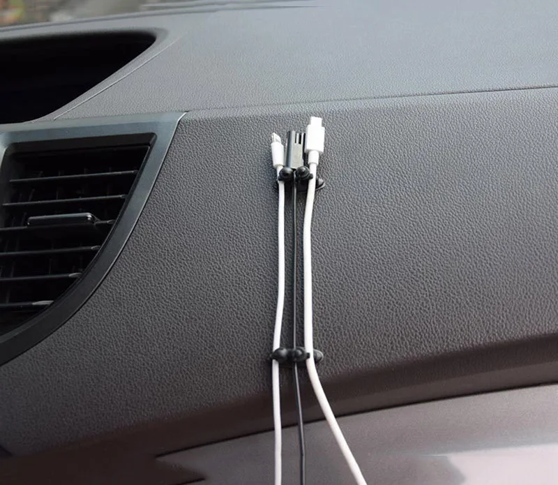 Автомобильные наклейки автомобильные USB Кабельные Зажимы для Peugeot 206 207CC 207 301 307 308