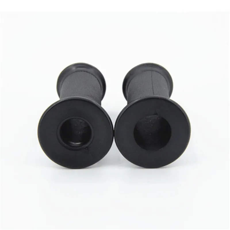 1 пара черные резиновые ручки Нескользящие скутер грипса на руль мотоцикл частей