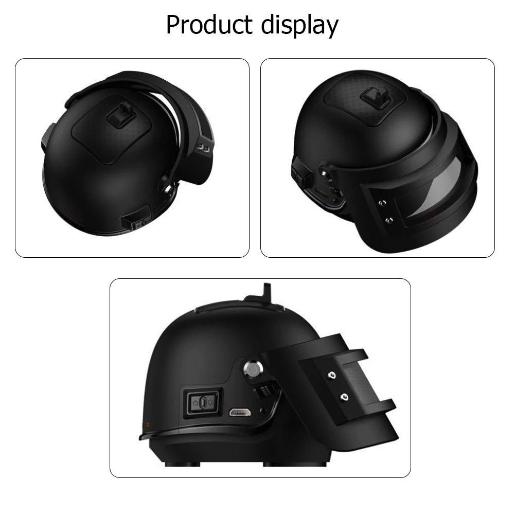 

bluetooth speaker Creative Motorcycle 98K Helmet Bluetooth Speaker Mic Bluetooth 5.0 Handsfree Music Call Control Black